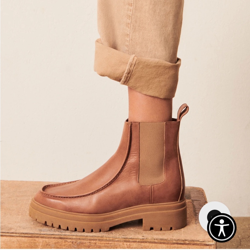 Ba&sh Women’s Cosi Ankle boots in Natural, size 6
